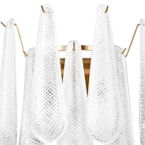 Бра 2х6W(led) E14 Золото/Прозрачный Lightstar Retro II 799622