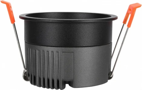 Встраиваемый светильник iLedex Mars 112-12W-D80-3000K-24DG-BK (220V, круглые)