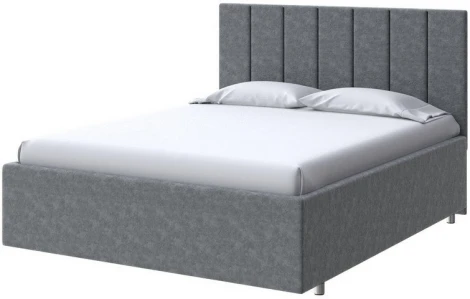 PROxSON Кровать Modern Large (Ткань: Велюр Gratta 4 Серый космос) 180x200