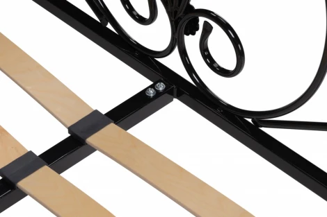 Кровать Woodville Нерика 180х200 черная