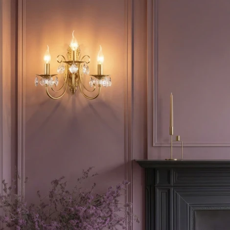 Бра с хрусталем Eurosvet Alda 3305/3