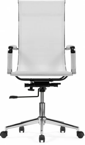 Компьютерное кресло для оператора Reus Woodville (Металл,Сетка,Нейлон/Белый,Хром) арт.15901