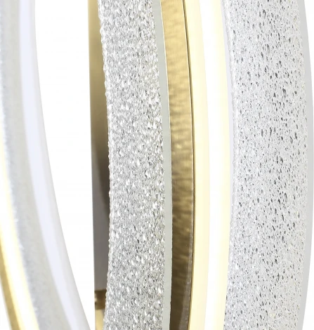 Потолочный светильник круглый ST Luce Fagy SL6245.212.01 золотистый/Прозрачный LED 1*40W 4000K (220V, круглые)