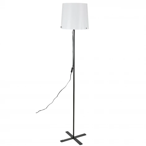 Торшер Е27, 60W. Черный/Белый Uniel UML-T510 E27 BLACK/WHITE