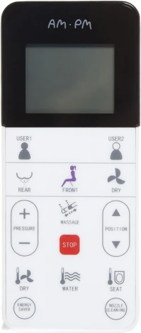 Унитаз подвесной Am.Pm Awe C111739SC с крышкой биде