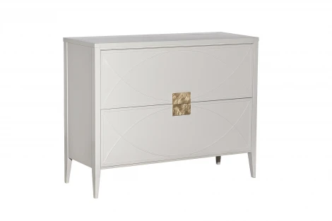 151SV-000012 Комод бежевый 2 ящика 100*80*40см Garda Decor