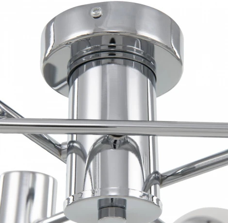 Потолочная люстра на штанге Arte Milano Napoli-5854 335854/3+3 CR (220V, шар)