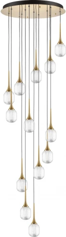 Подвесная люстра каскадная Lightstar Acrile 738131 (LED, 220V, на проводе)