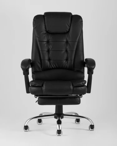 Кресло руководителя TopChairs President черное УТ000001955