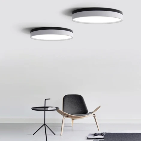 Потолочный светильник круглый Kier D40 White ImperiumLoft Kier01 (181018-26) (LED, 220V, круглые)