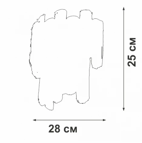 Бра Vitaluce V53441-9/1A