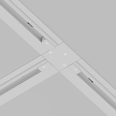 Коннектор Т-образный Unity встраиваемый белый (однофазный) Maytoni Technical TRA002CT-11W