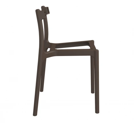 Стул Sheffilton SHT-S180 белый/коричневый 4179116607