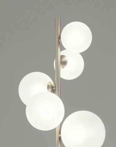 Торшер Moderli Renny V11470-5F (220V, выключатель, шарики)