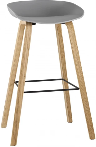 Стул барный Stool Group LIBRA СЕРЫЙ УТ000000662