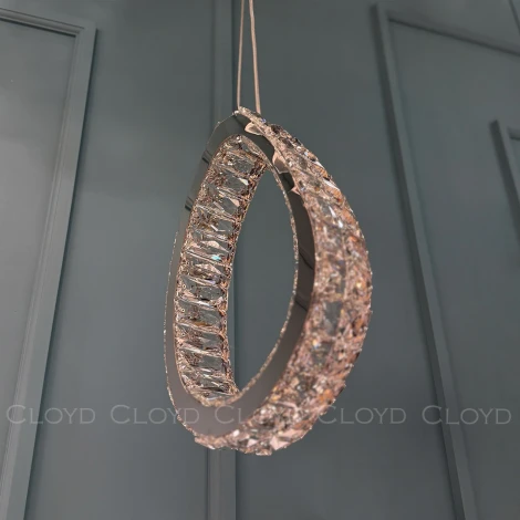 Подвесной светильник светодиодный хрустальный Cloyd INEZ 11566