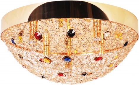 Потолочная люстра Abrasax HYX10179-5GO (220V, круглые)