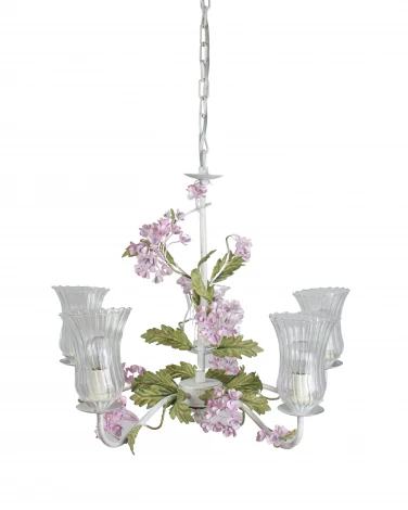 Подвесная люстра Abrasax SD0957/5 (220V, на цепи, цветы)