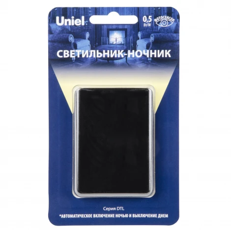 Ночник Uniel DTL-320 Прямоугольник/Black/Sensor