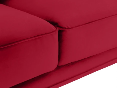 Диван Amsterdam трехместный ОГОГО (арт.583333), (Ткань/Красный)