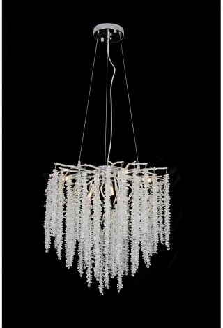 Подвесная люстра Aployt Paulina APL.848.13.13 (220V, хрусталь, на тросе, ветки)
