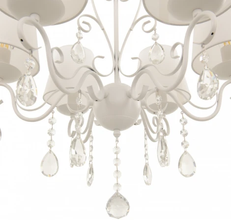 Подвесная люстра Arte Milano AM340369 340369/6 WT (220V, подвески, на цепи)