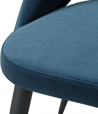 Стул Lars Diag blue/черный R-Home арт.410120150h_Diagblue_черн