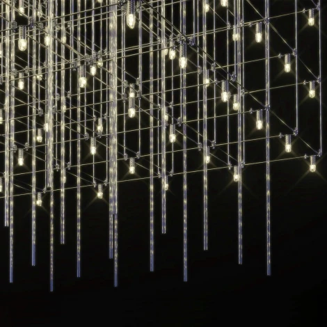 Подвесная люстра Loft It Maze 10348/800 (LED, 220V, на тросе, куб)