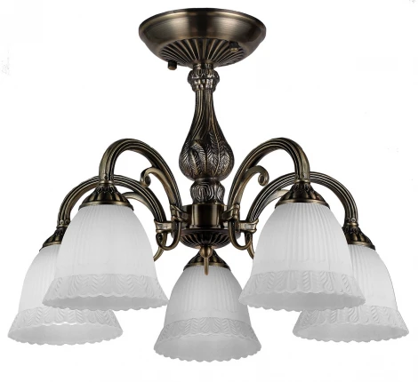 Потолочная люстра на штанге Versailles 1114/5PL E27 60W Bronze (220V)