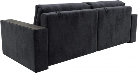 Диван прямой с декором Лига-049 НПБ Лига Диванов (Велюр) арт.128407