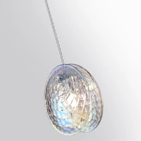 Подвесной светильник Odeon Light Mussels 5039/1A черный/перламутровый/металл/стекло G9 1*40W (220V, на проводе)