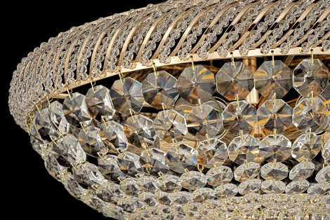 Потолочная люстра буше Dio D'Arte Bari E 1.2.45.100 G (220V, хрусталь)