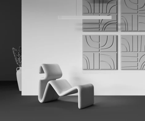 Подвесной линейный светильник светодиодный с датчиком движения и сенсорным выключателем Maytoni Euphoria P109PL-36W2.7-6K-W