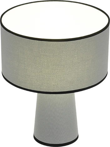 Настольная лампа ST Luce Jackie SL1354.714.01 Серый/Серый, Черный E27 1*40W (220V, круглые)