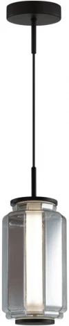 Подвесной светильник Odeon Light Jam 5408/11L черный/дымчатый/металл/стекло/акрил LED 11W 3000K 720Лм (220V, на проводе)