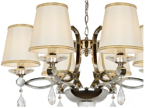 Подвесная люстра iLamp Cento P7505-6 nic (220V, на цепи)