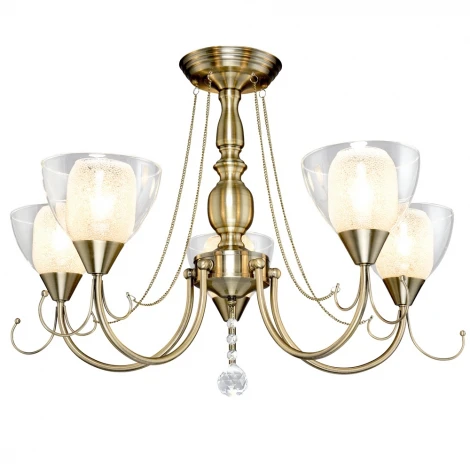 Потолочная люстра Максисвет Классика 2-4132-5-AB E14