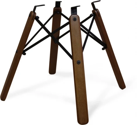 Стул Sheffilton SHT-ST38/S70 ночное затмение/темный орех/черный