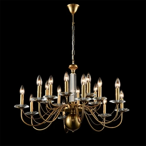 Подвесная люстра Lumion Incanto 8033/16 медь, металл/стекло Е14 16*40W 220V