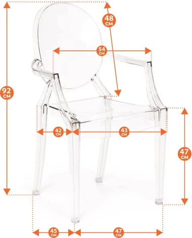 Кресло MEDALION (mod. 922) (Пластик/) Tetchair арт.21814
