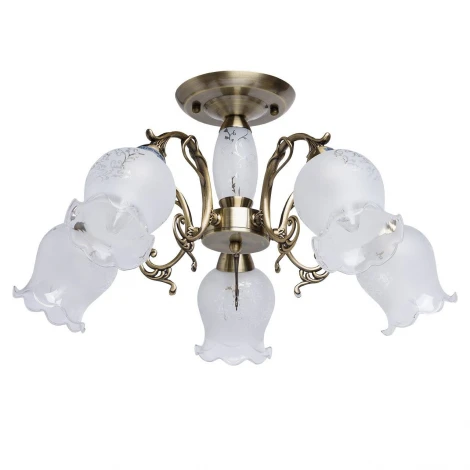 Потолочная люстра DeMarkt Флора 670010905