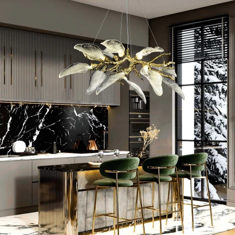 Подвесная люстра светодиодная Modelux ML.6800.12P