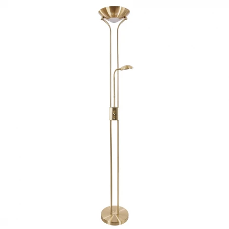 Торшер с лампой для чтения Arte Lamp Duetto A4329PN-2PB (LED, 220V)