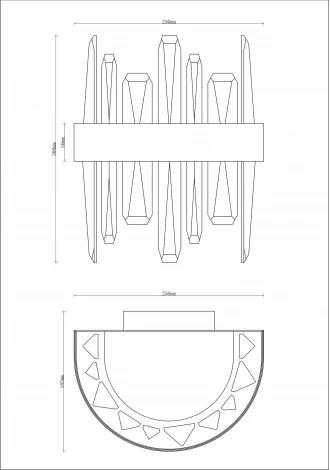 Настенный светильник Moderli Emanuel V9081-WL
