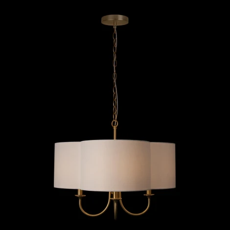 Подвесная люстра Loft It Silence 10303P Brass (220V, на цепи)