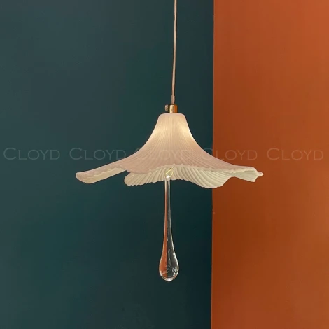 Подвесной светильник с цветами Cloyd Shangrila 11467 (220V, на проводе, цветы)