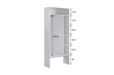 Прихожая "Мебельсон К27" (1200х350х1950) Mebelson ПК0027Мебельсон.2552