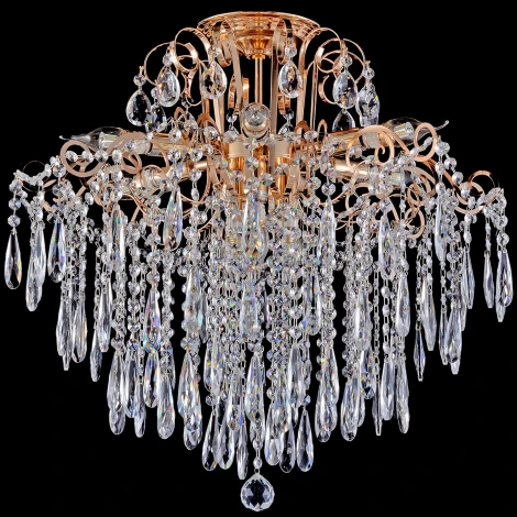 Потолочная люстра хрустальная на штанге Reluce 69030-0.3-600A FGD