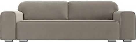 Диван прямой Лига-029 (Бежевый/Микровельвет) Лига Диванов арт.121017