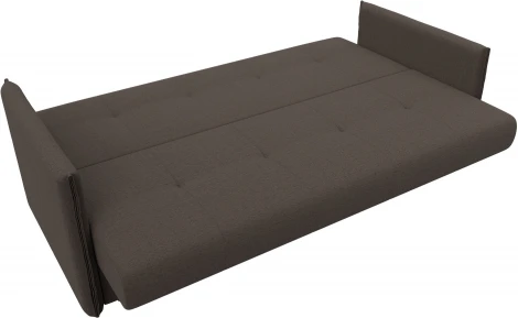 Диван-книжка Лига-018 (Коричневый/Рогожка) Лига Диванов арт.124985